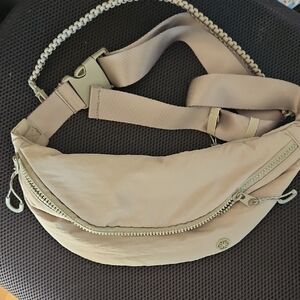 Beige Travel Bag
